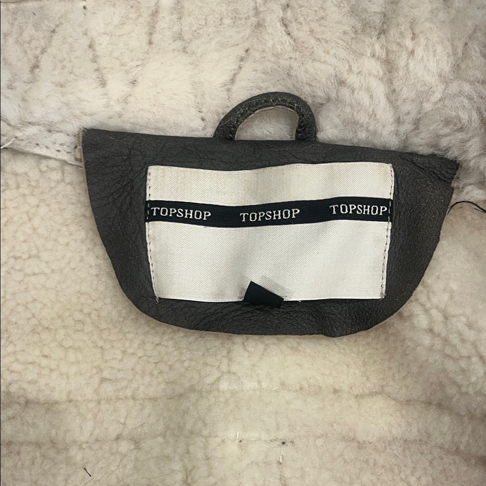 Shearling Lined Leather Jacket - image 8